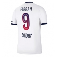 Camiseta Paris Saint-Germain Ferran Torres #9 Segunda Equipación Replica 2026-27 mangas cortas